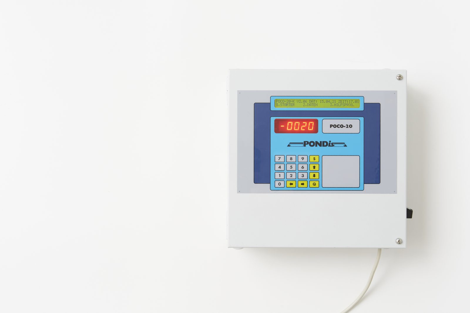 PONDis- Poco-20-K computador de moagem, mistura e doseamento